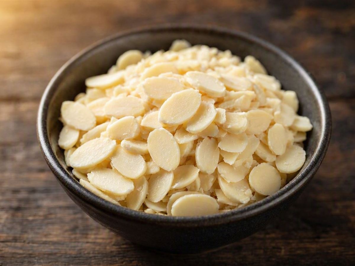 อัลมอนด์สไลด์ดิบ